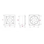 Вентилятор вытяжной Awenta System+ Turbo PTGB100P/125P Вентилятор вытяжной Awenta System+ Turbo PTGB100P/125P