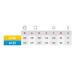 Вентилятор вытяжной Awenta System+ Turbo PTGB100P/125P Вентилятор вытяжной Awenta System+ Turbo PTGB100P/125P