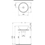Накладной умывальник Bocchi Roma 1119-001-0125 Накладной умывальник Bocchi Roma 1119-001-0125
