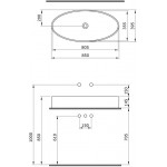 Накладной умывальник Bocchi Vessel 1014-001-0125 Накладной умывальник Bocchi Vessel 1014-001-0125