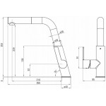 Смеситель для кухни Deante Silia BQS_073M 