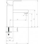 Смеситель для умывальника Deante Anemon BCZ_021M/BBZ_N21M