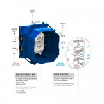 Элемент скрытого монтажа смесителя Paffoni CPBOX001 Элемент скрытого монтажа смесителя Paffoni CPBOX001