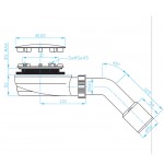 Сифон для поддона Plastbrno EWXN942 Сифон для поддона Plastbrno EWXN942