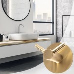 Крючок для полотенец REA BRUSH GOLD 322216B