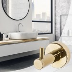 Крючок для полотенец REA BLACK/GOLD 322210 Крючок для полотенец REA BLACK/GOLD 322210