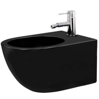 Биде подвесное REA CARLO MINI BLACK MATT