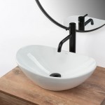 Накладной умывальник Rea Royal Mini White