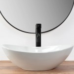 Накладной умывальник Rea Royal Mini White