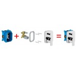 Элемент скрытого монтажа смесителя Ravak R-box RB 070.50