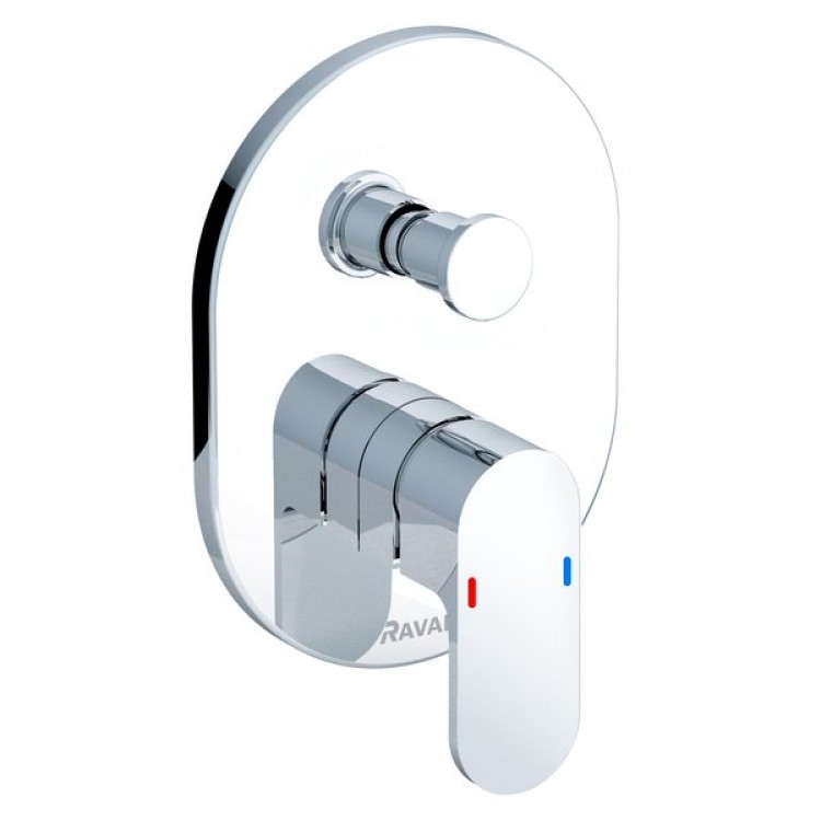 Смеситель для душа скрытого монтажа Ravak Chrome CR 065,00