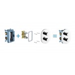 Элемент скрытого монтажа смесителя Ravak R-box Multi-RB 071.50 Элемент скрытого монтажа смесителя Ravak R-box Multi-RB 071.50