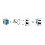 Смеситель для душа скрытого монтажа Ravak 10° Free TD F 065,00