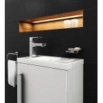Смеситель для умывальника Ravak Chrome CR 012,00 с клик-клаком