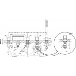 Смеситель для ванны Ravak Waterfall WF 025,00 Смеситель для ванны Ravak Waterfall WF 025,00