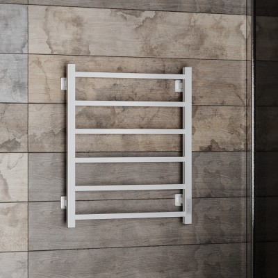 Полотенцесушитель электрический Roxen Square White
